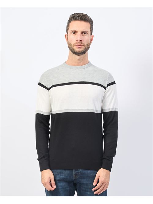 Yes Zee Men's Color Block Sweater YES ZEE | M873-MK002801